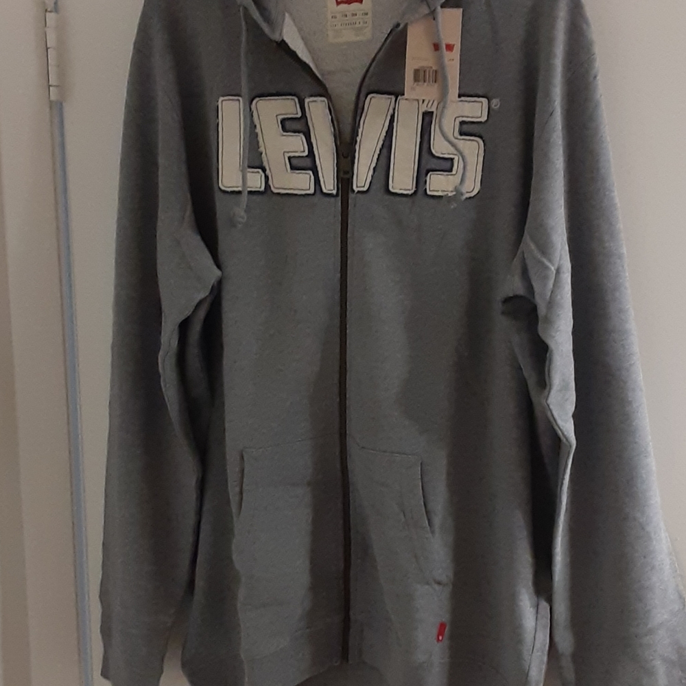 LEVI'S Embroidered Zip down Jacket